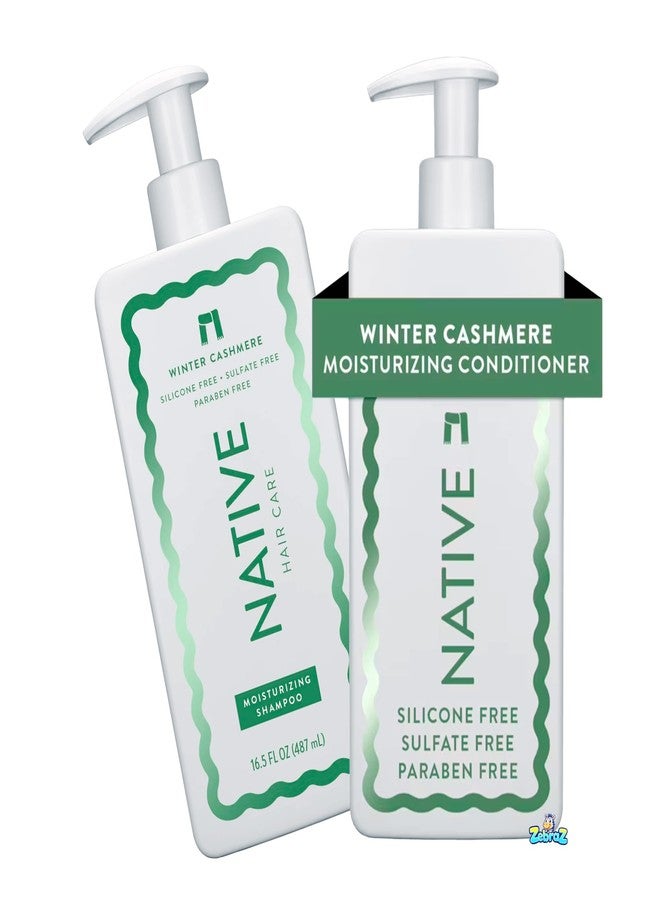 نيتيف شامبو وبلسم ناتيف إصدار محدود من الكشمير الشتوي - عناية بالشعر خالية من الكبريتات والسيليكون والبارابين - 16.5 أونصة - عبوة من قطعتين - Image 1